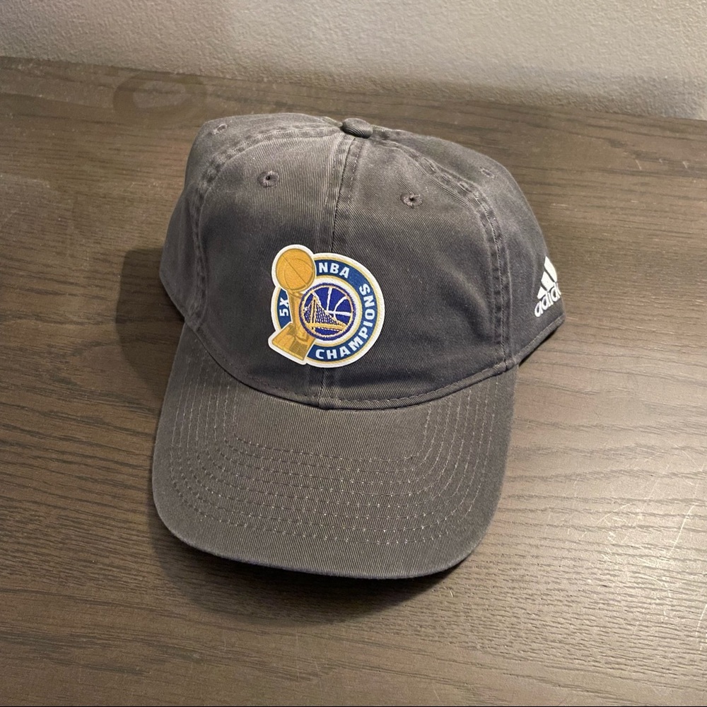 adidas Golden State Warriors 2017 Championship dad hat - NWT